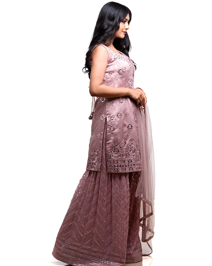 The Lilac Kurta Sharara