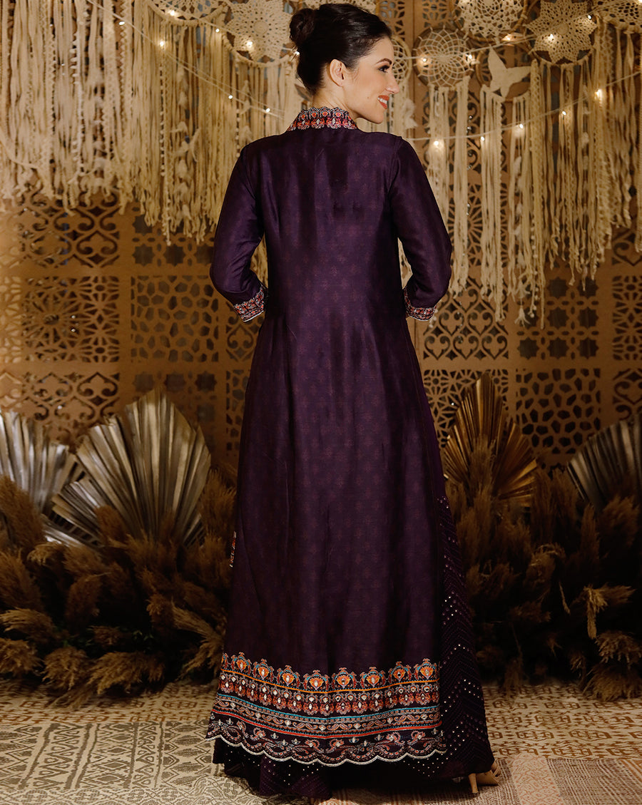 The Purple Jacket Set