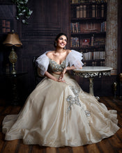 Load image into Gallery viewer, The Subtle Beige Lehenga - Archana Kochhar India
