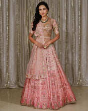 Load image into Gallery viewer, The Pink Mosaic Lehenga
