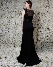 Load image into Gallery viewer, The Black Shimmer Gown
