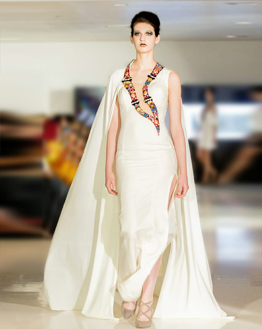 The Lambadi Cape Gown - Archana Kochhar India