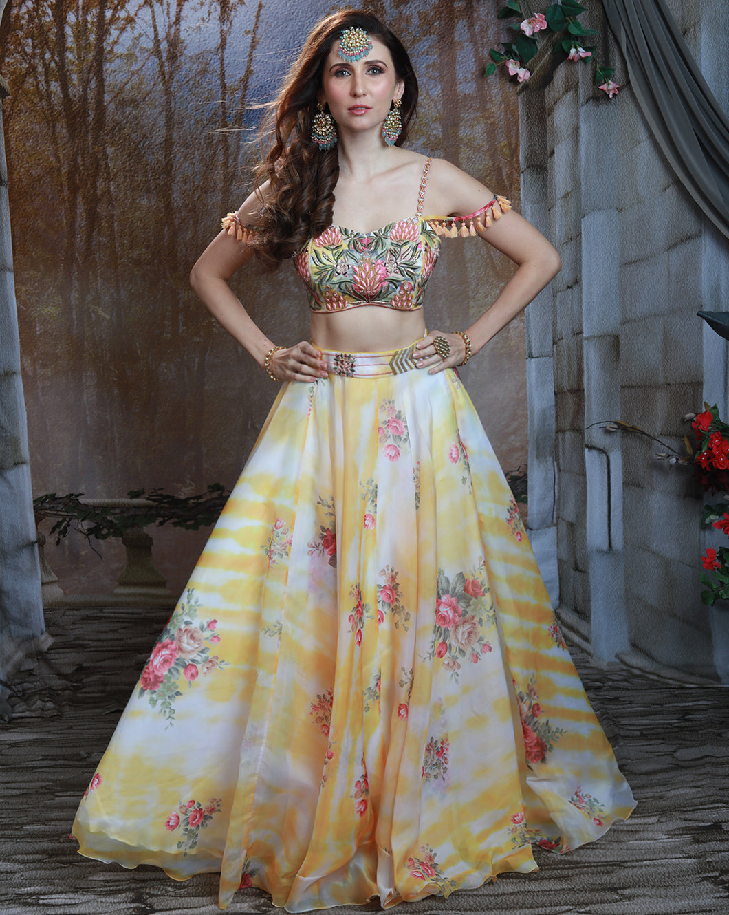 The Floral Fest Lehenga