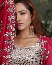 Load image into Gallery viewer, The Pink Jacket Lehenga
