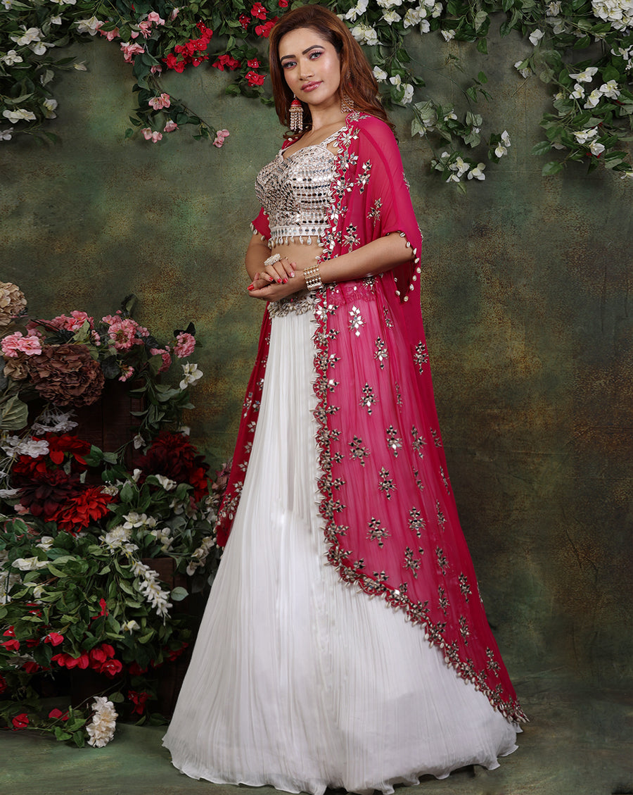 The Pink Jacket Lehenga