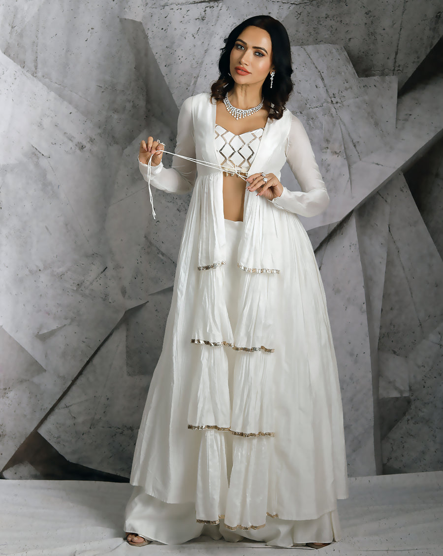 The Gota Palazzo Jacket Set