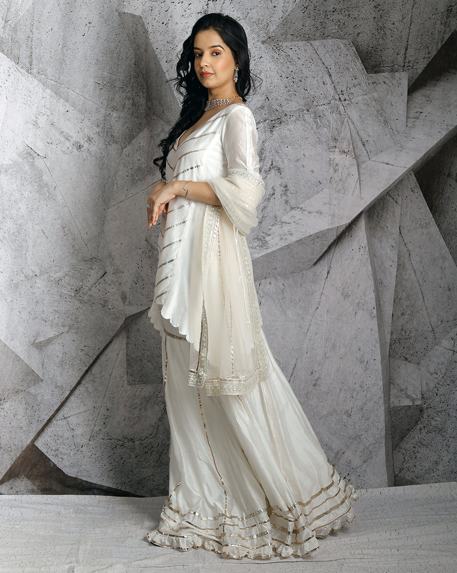 The Gota Asymmetrical Kurta