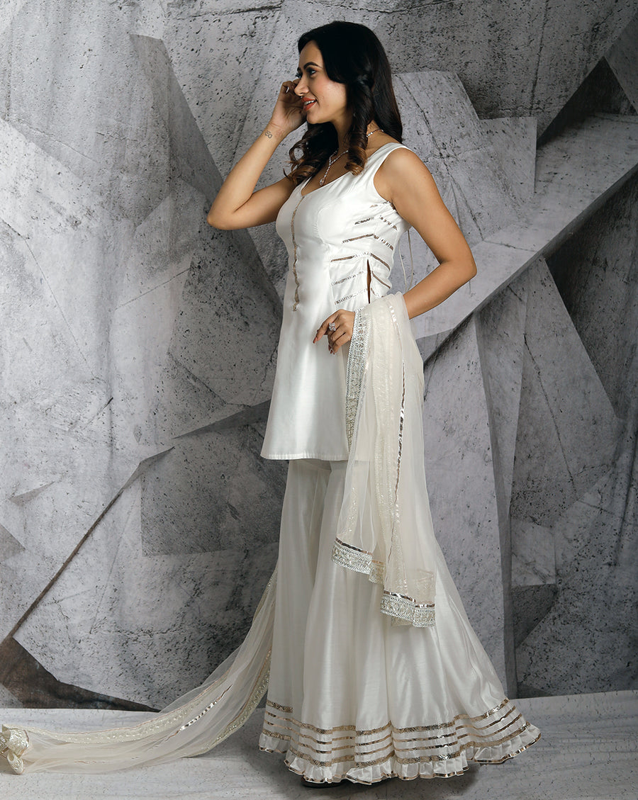 The Gota Sharara Set