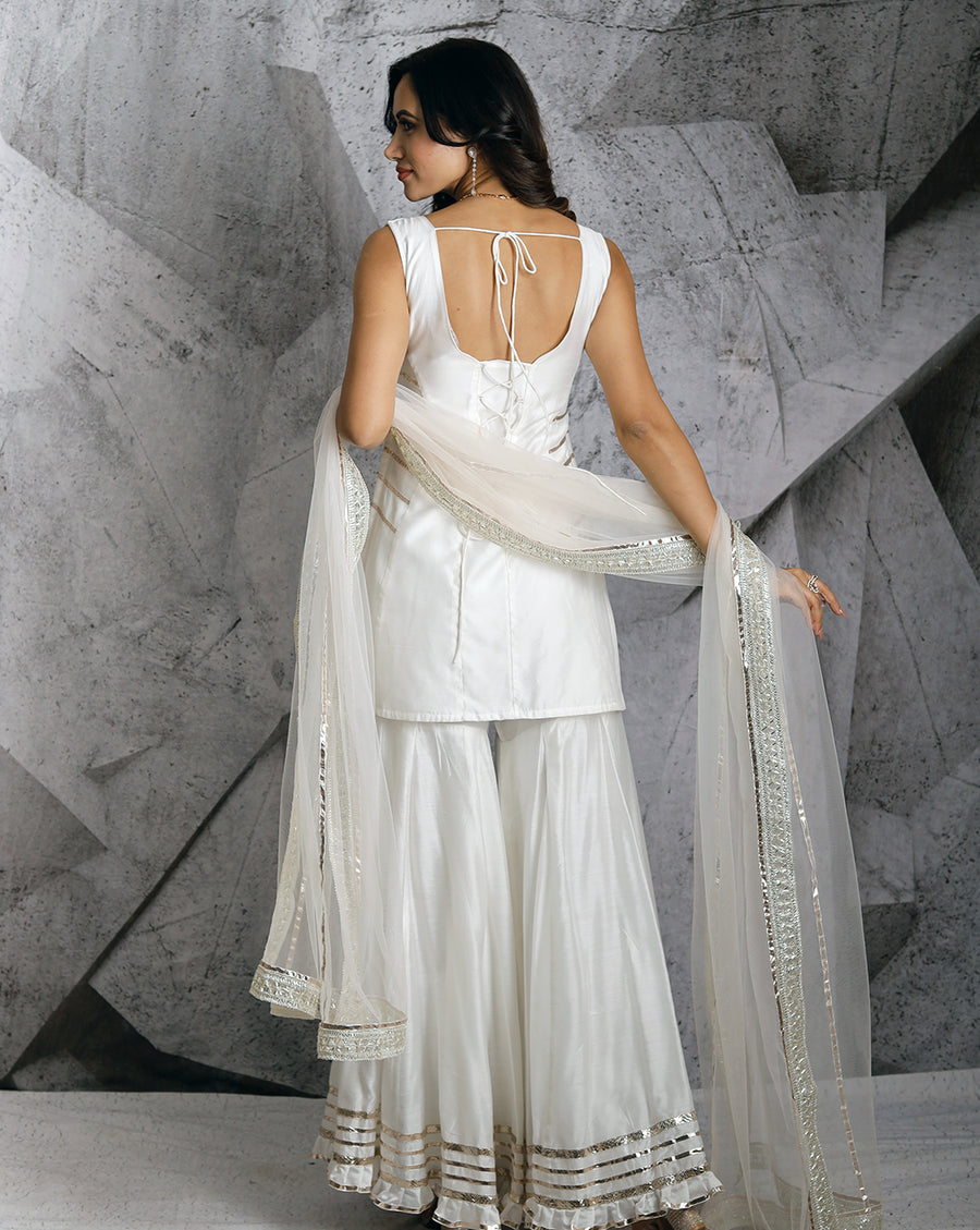 The Gota Sharara Set