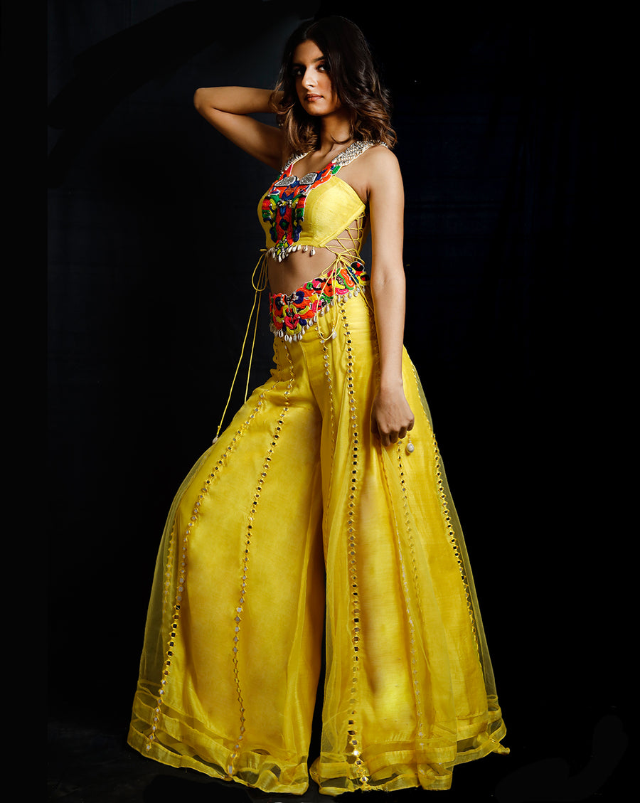 The Phoolon ki Haldi Palazzo Set
