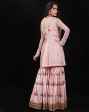 Load image into Gallery viewer, The Pink Sharara Set
