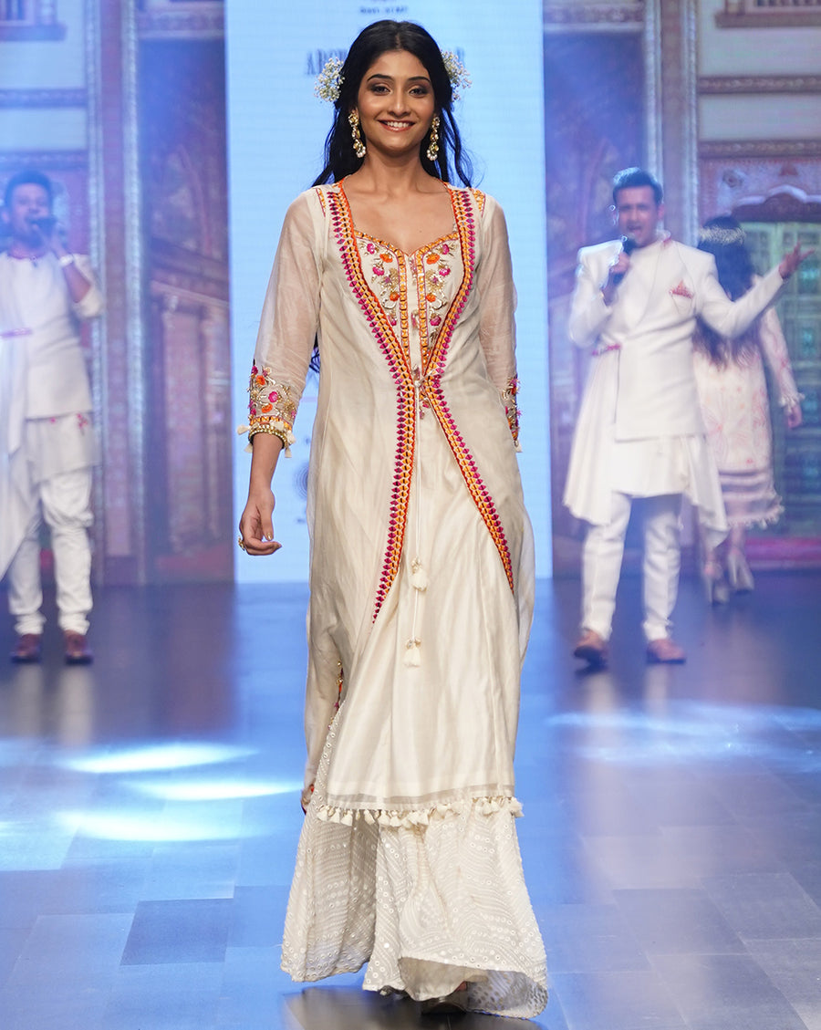The Garden of Silk Kurti Set