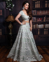 Load image into Gallery viewer, The Pista Green Lehenga - Archana Kochhar India
