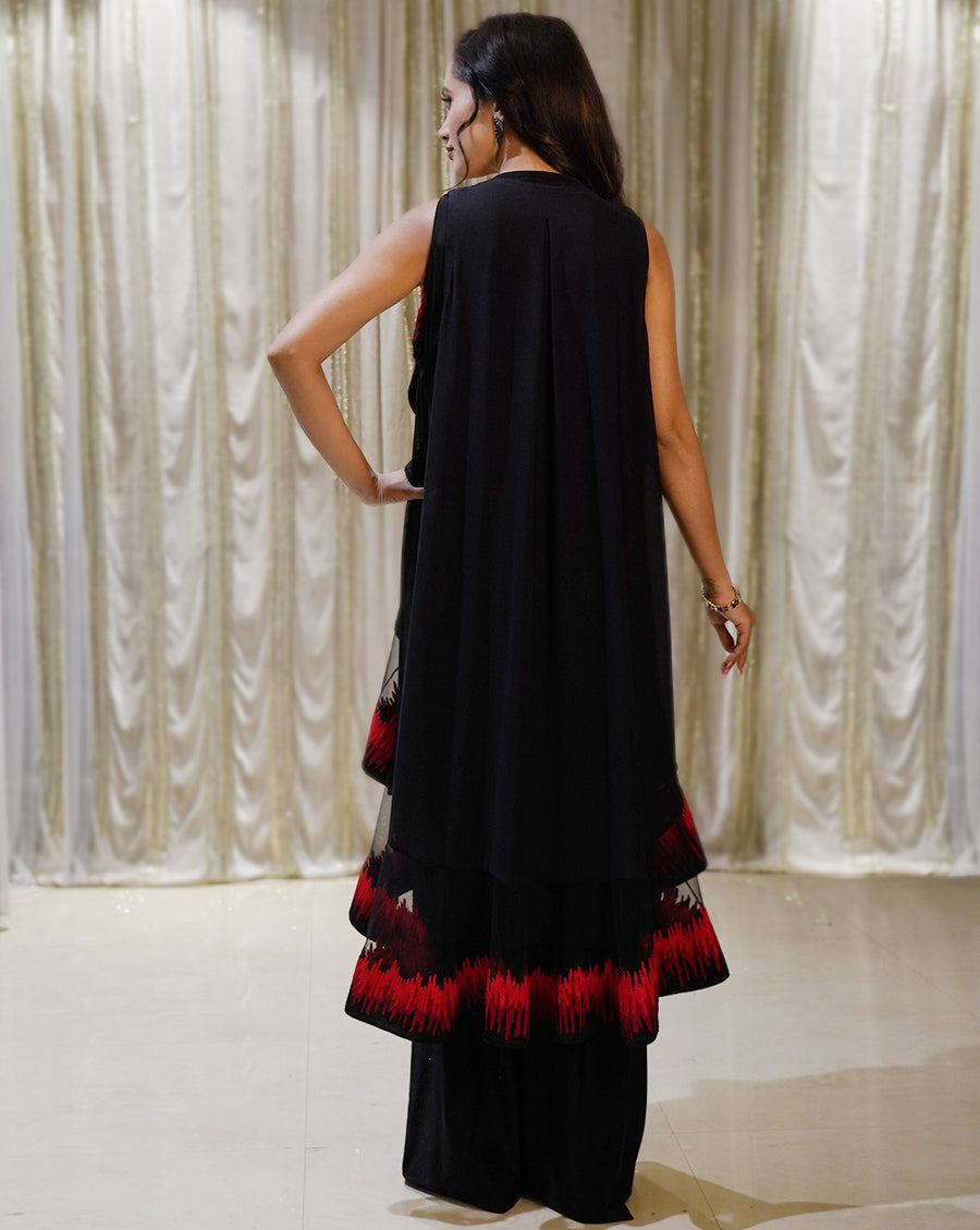 The Cosmic Jacket Kurti Set