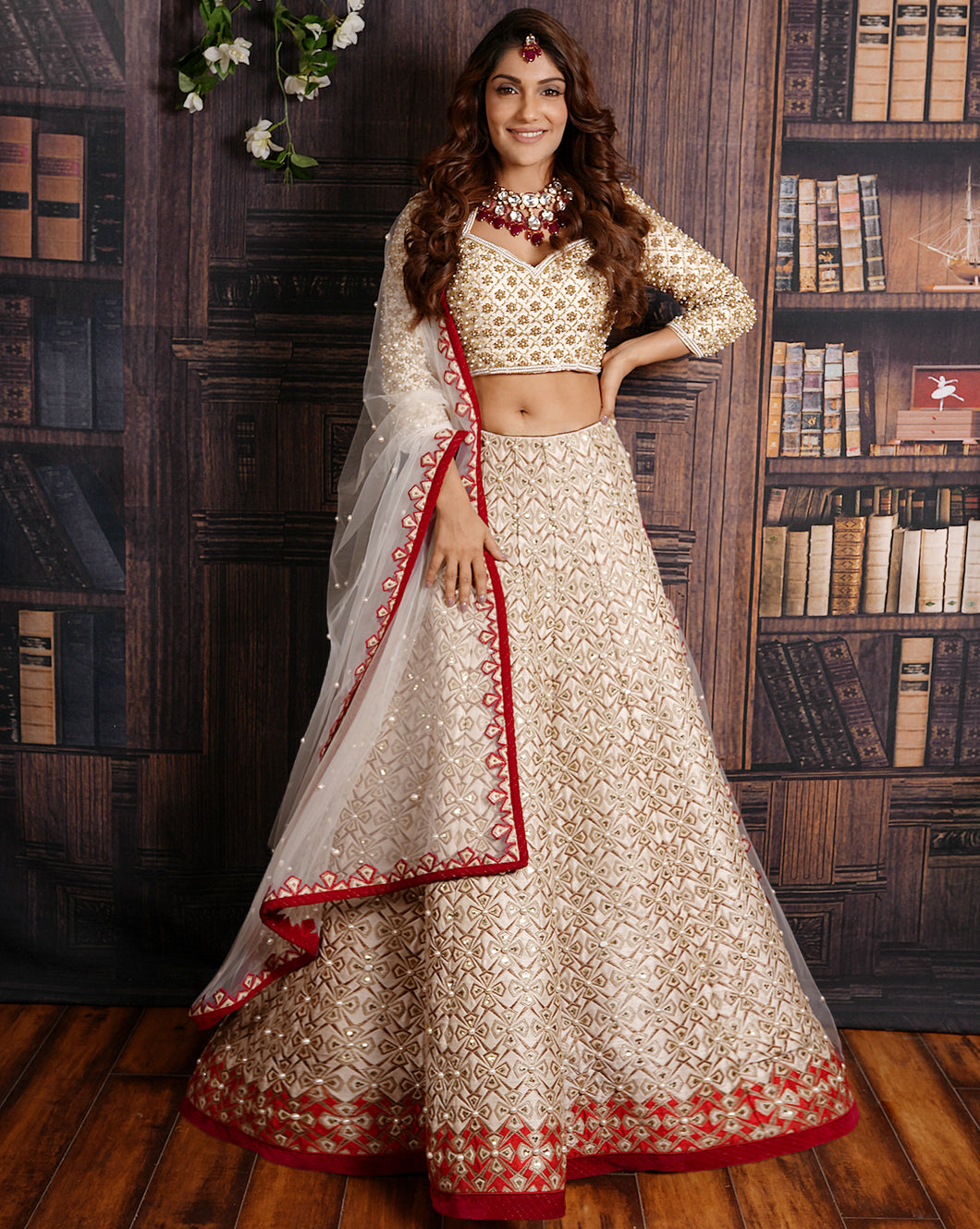 The Pearl Lehenga