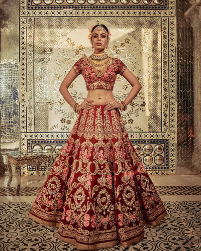 The Royal Crest Lehenga - Archana Kochhar India