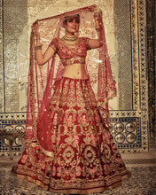 Load image into Gallery viewer, The Royal Crest Lehenga - Archana Kochhar India
