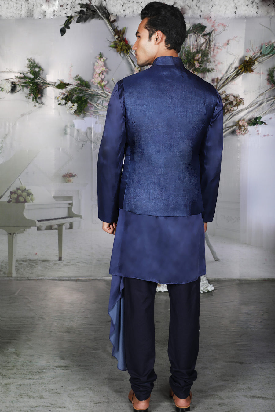 The Asymmetric Polemiko Kurta and Bandi - Archana Kochhar India