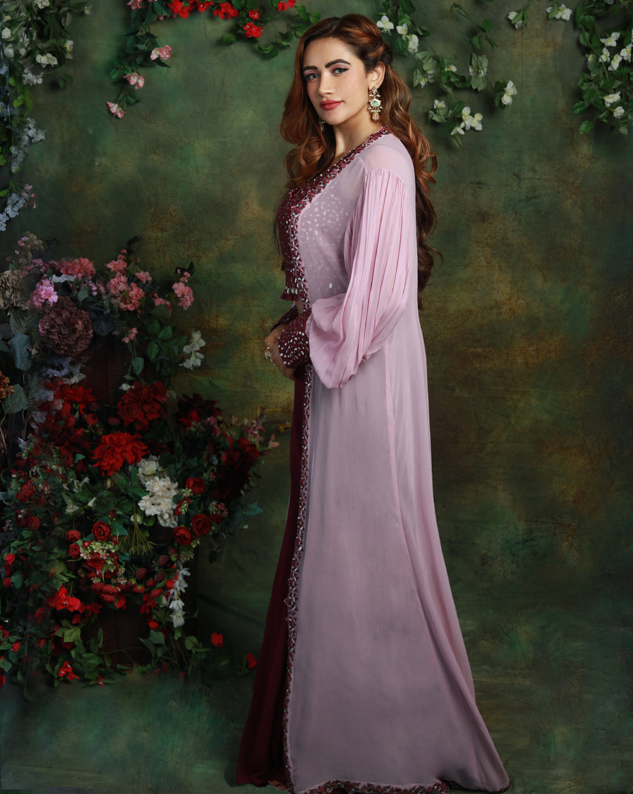 The Purple Palazzo Jacket