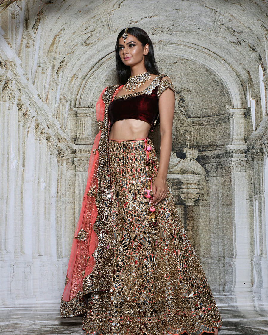 The Sheesh Mahal Lehenga - Archana Kochhar India