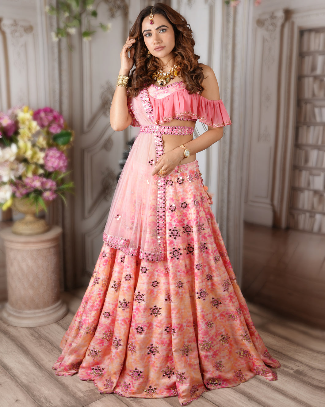 The Tal Dal Lehenga