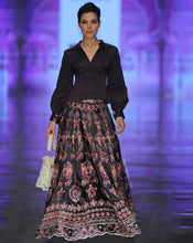 Load image into Gallery viewer, The Purple Digital Shirt Lehenga
