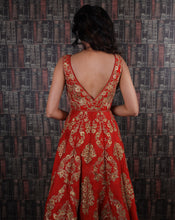 Load image into Gallery viewer, The Red Embroidered Dress
