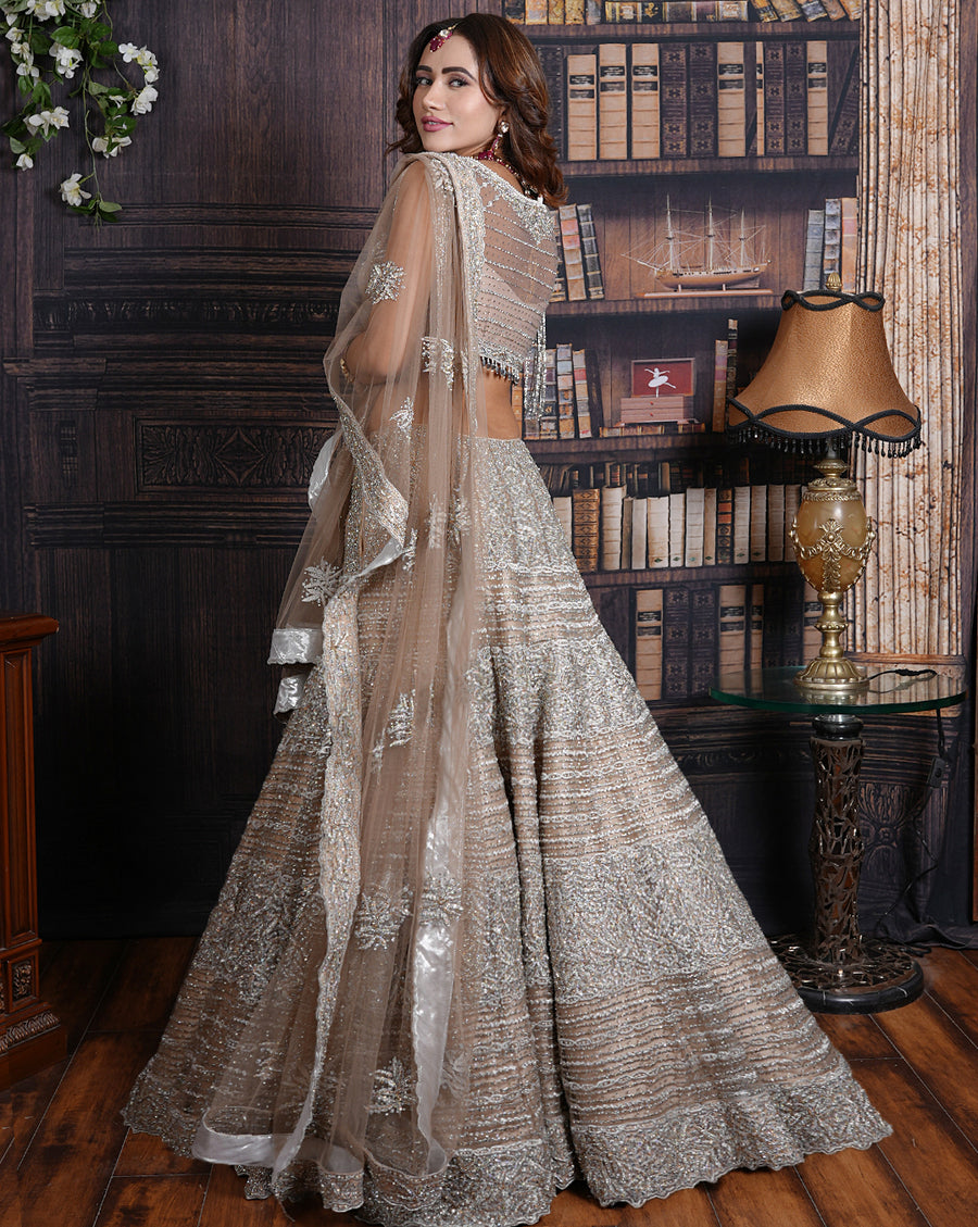 The Shimmer Lehenga