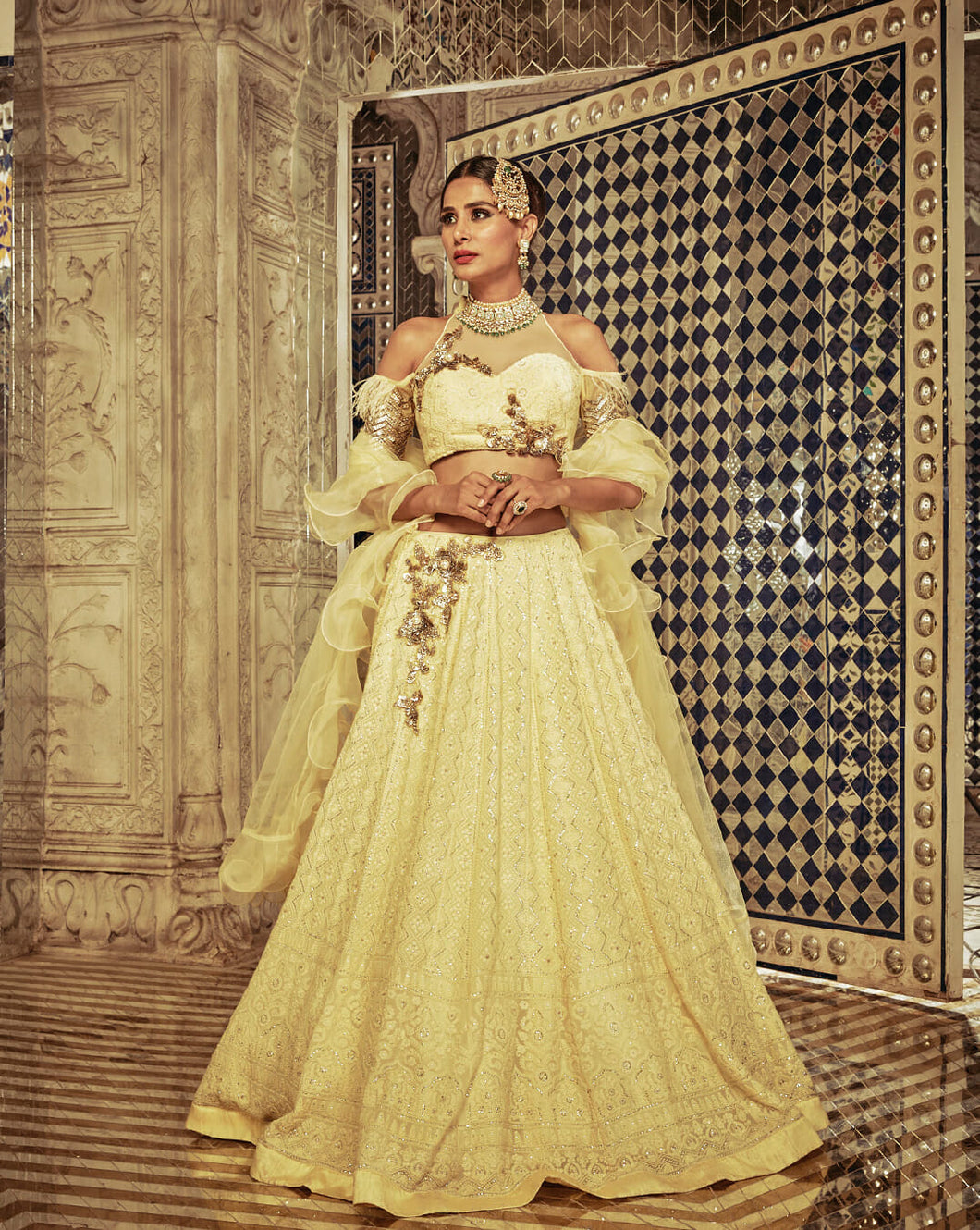 The Roshni Lucknowi Lehenga - Archana Kochhar India