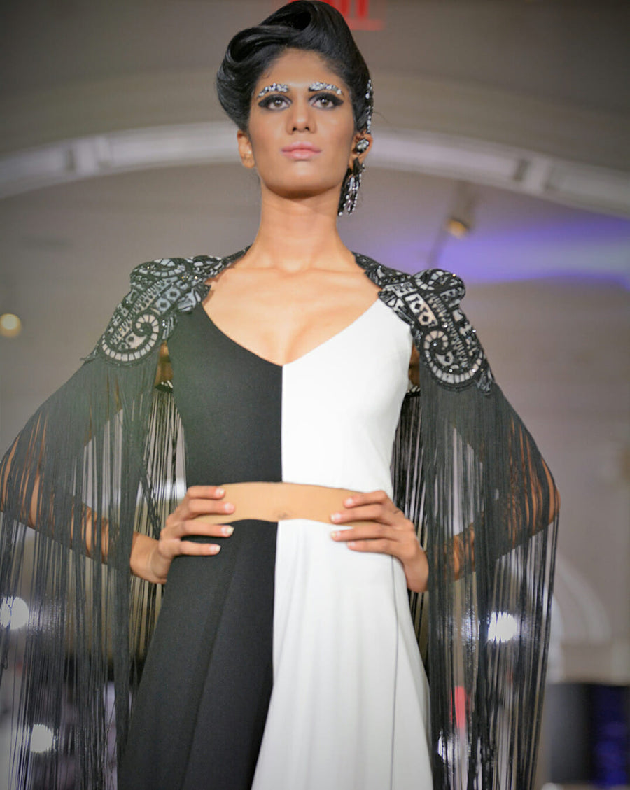 Sahyadri Flared Jumpsuit - Archana Kochhar India