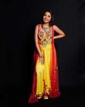 Load image into Gallery viewer, The Phoolon ki Haldi Skirt set
