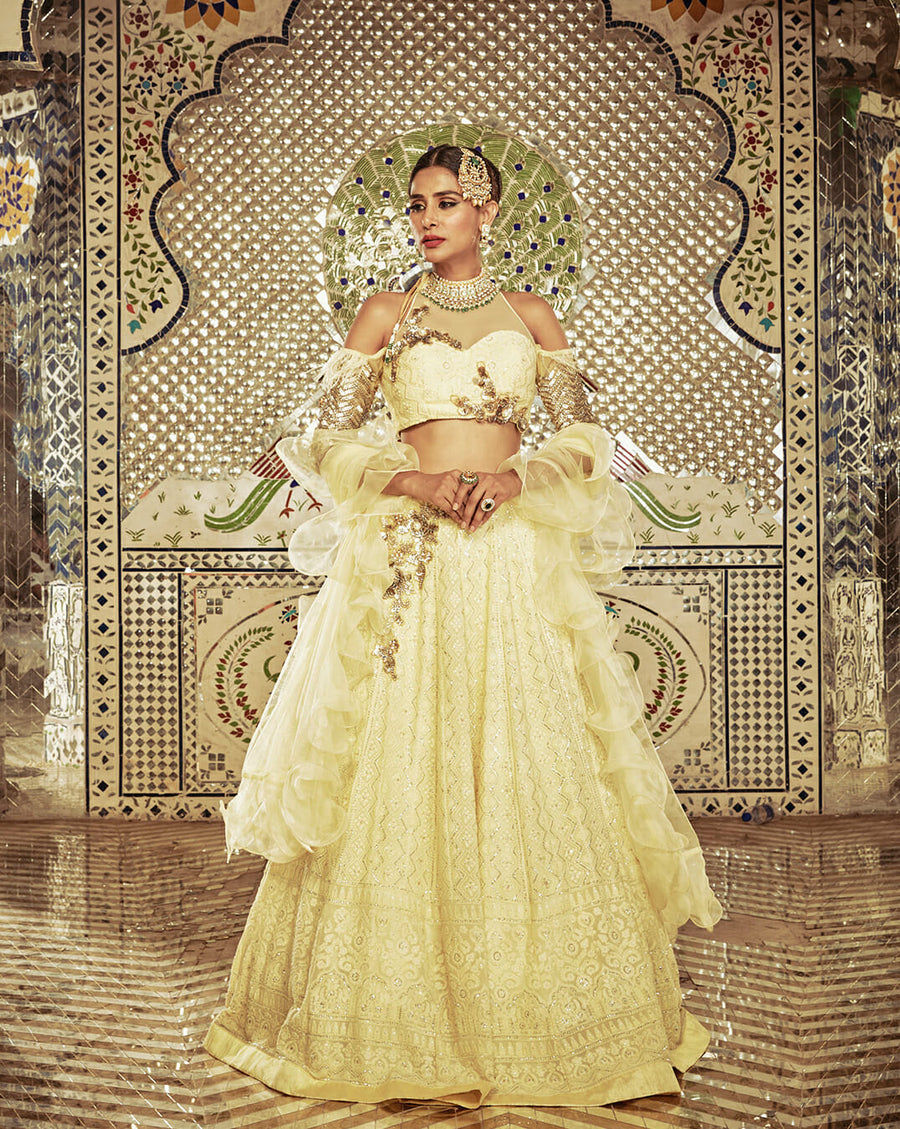The Roshni Lucknowi Lehenga - Archana Kochhar India